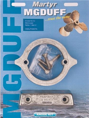 MgDuff Kit aluminium kompleet Volvo Penta 290DP