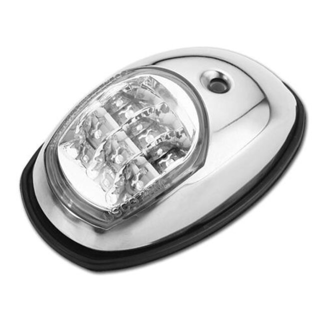 White Label Navigatieverlichting LED - set stuur/bakboord RVS