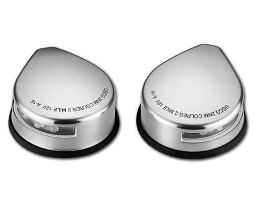 White Label Navigatieverlichting LED - set stuur/bakboord RVS