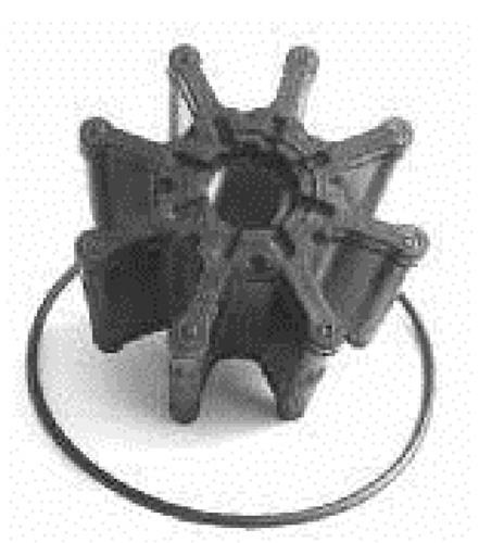CEF CEF Impeller ø11,4xø66,5x50,6mm / 8 schoepen