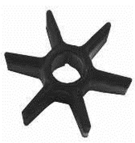 CEF CEF Impeller ø22,4xø89x32,5mm / 6 schoepen
