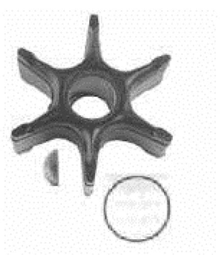 CEF CEF Impeller ø22,31xø89x32,03mm / 6 schoepen