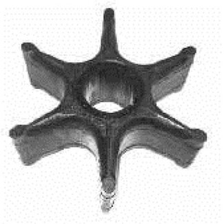 CEF CEF Impeller ø24,6xø89x36mm / 6 schoepen