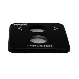 Max Power Beschermplaat zwart joystickpaneel