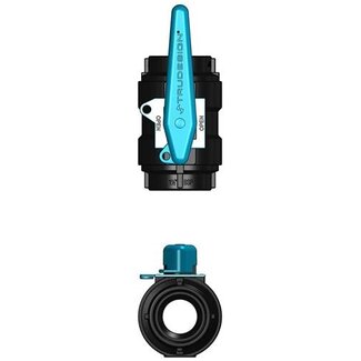 Tru Design Kogelafsluiter zwart 1 1/2” BSP