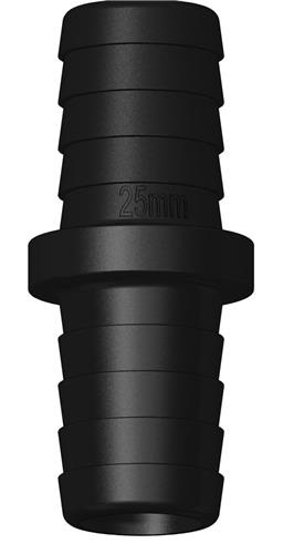 Tru Design Verbinder 25mm/25mm met 2 tule einden