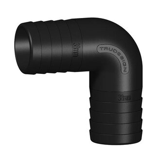Tru Design Verbinder 90° 38mm met 2 tule einden