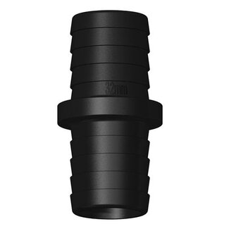 Tru Design Verbinder 32mm/32mm met 2 tule einden