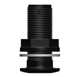 Tru Design Huiddoorvoer zwart 3/4” BSP