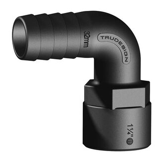 Tru Design Slangtule 90° 32mm x 1 1/4” BSP binnendraad