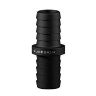 Tru Design Terugslagklep zwart 1"