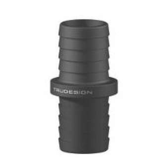 Tru Design Terugslagklep zwart 1 1/4"