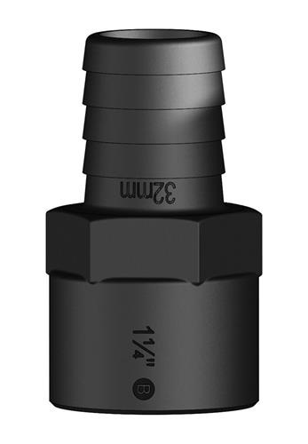 Tru Design Slangtule 32mm x 1 1/4β BSP binnendraad