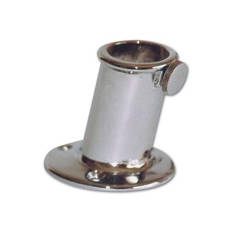 White Label Vlaggenstokhouder 25mm opb. Rond 63º