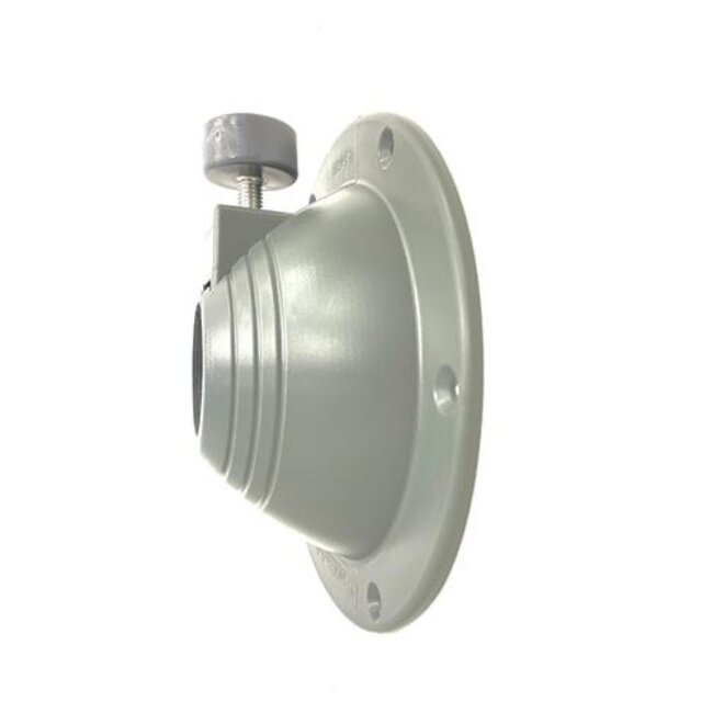 Zwaardvis Zwaardvis Tafelbladdrager Kunststof ø 40 mm Grijs