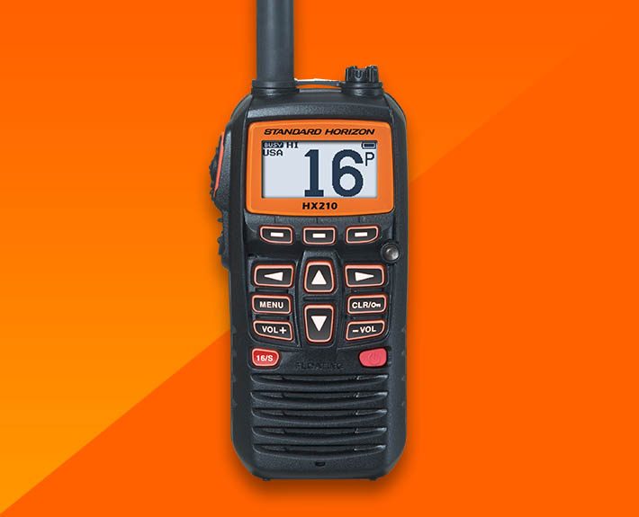 Standard Horizon HX210E Handmarifoon