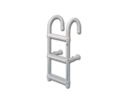 White Label Zwemtrap 3 treden ø25mm boog 18cm L=900mm