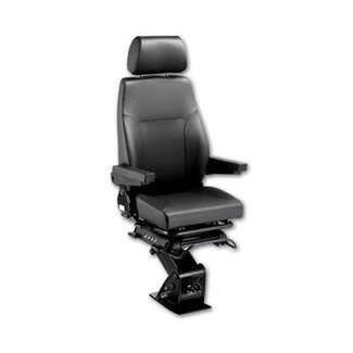 Cleemann Stoel Operator Star LB HSC 3G zwart stof