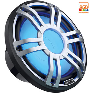 Hertz HMS 10 S4-LD-G.1 - 10" Marine Sport subwoofer 4 Ohm grijs RGB LED