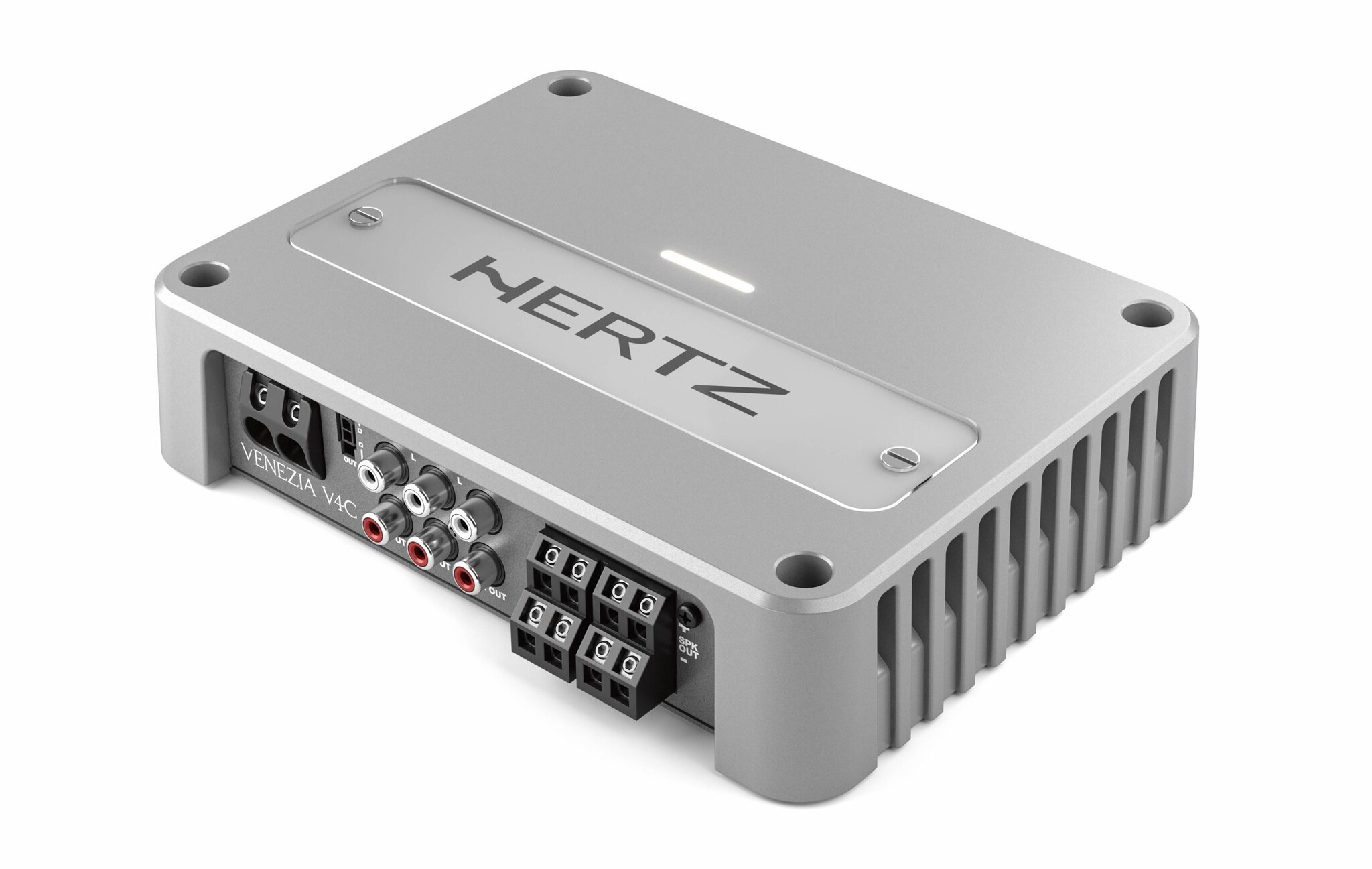 Hertz VENEZIA V4C - Marine Hi-Res compact D-Class 4-kanaals versterker 760 Watt