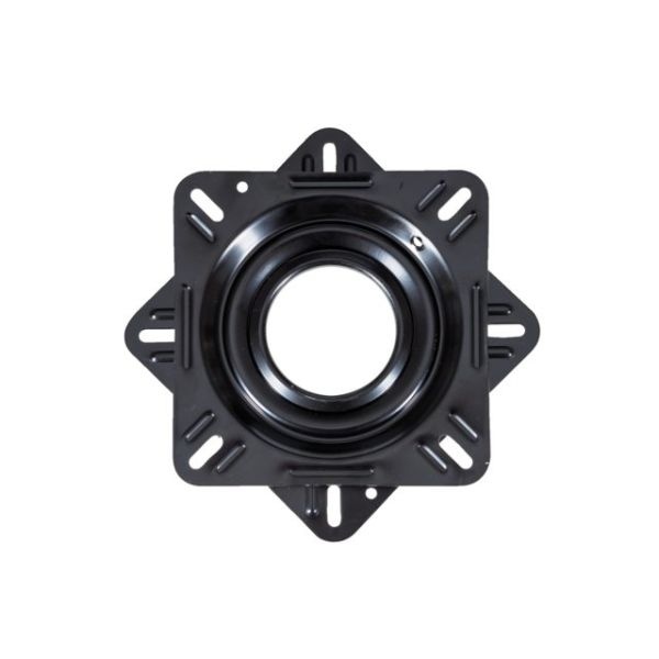 Talamex Draaiplateau zonder lock gecoat zwart