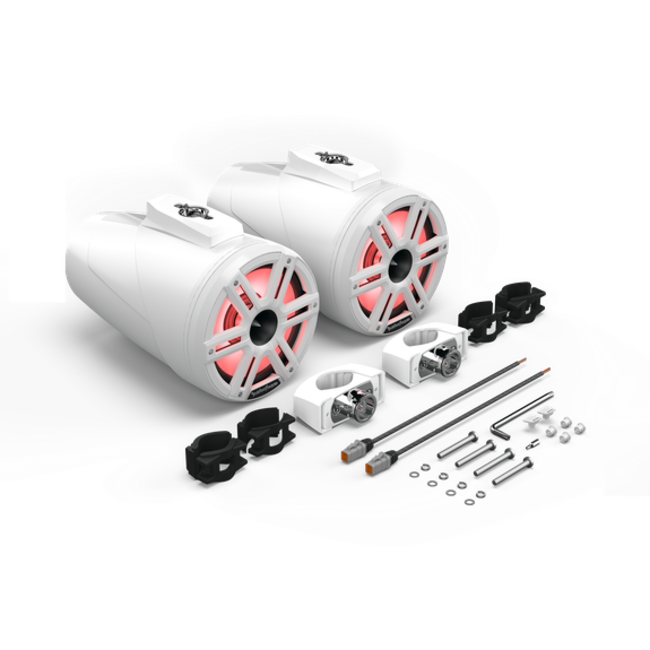 Rockford Fosgate M2WL-8H 20 CM (8”) COLOR OPTIX™ WAKEBOARD TOWER-HOORNLUIDSPREKERS 	- WIT