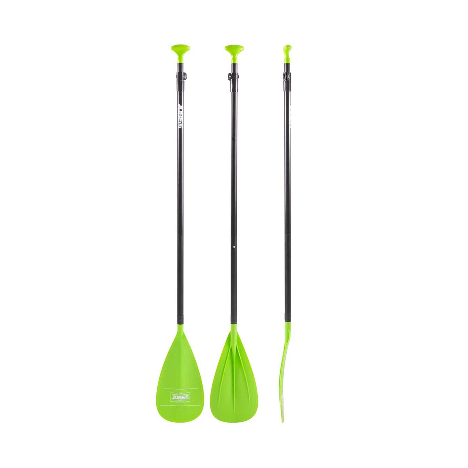 JOBE Aluminium SUP Peddel Lime Groen Driedelig