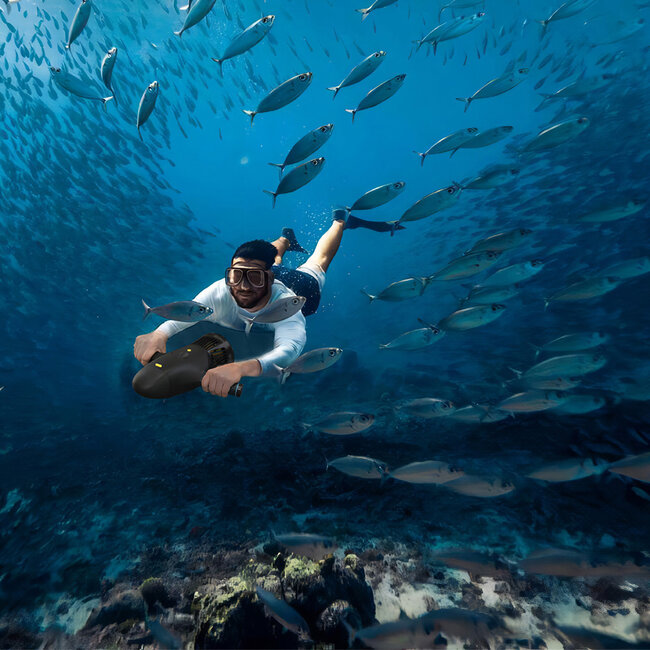 Spinera  onderwater powerfin and scooter