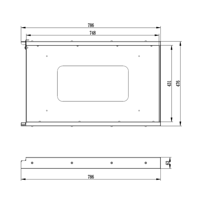 CN Schuifstuk voor CN Comfort TW35/45/55
