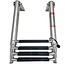 HOLLEX Hollex Zwemtrap/Telescoopladder rvs316 4 treden