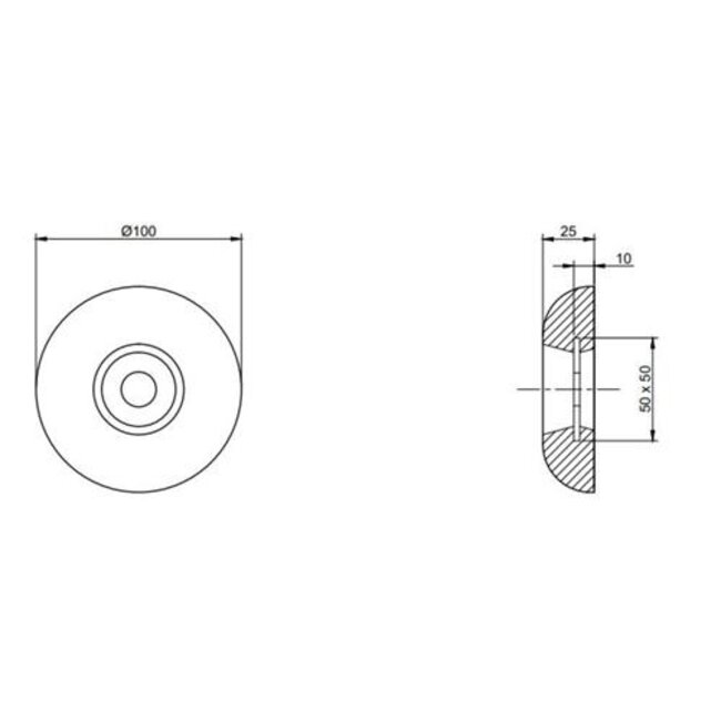 MME MME Anode Aluminium Huid/Roer MME04AB