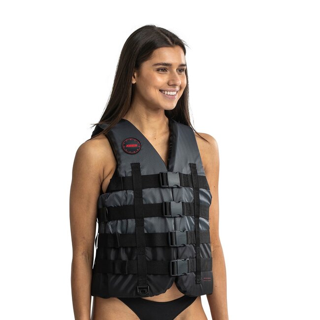 JOBE 4 Buckle Life Vest Black