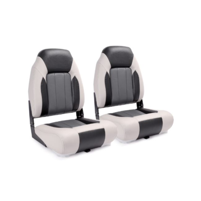 Titan Marine High Back Bootstoel Grijs/Steenkool