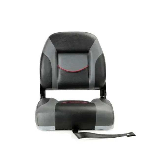 Titan Marine Low Back Folding bootstoel zwart/antraciet