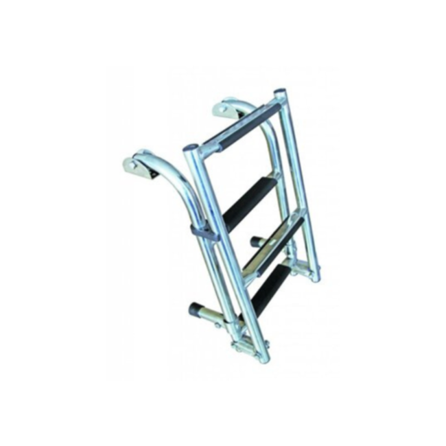 Titan Marine RVS zwemladder - inklapbaar - 3 treden - breedte: 228 mm