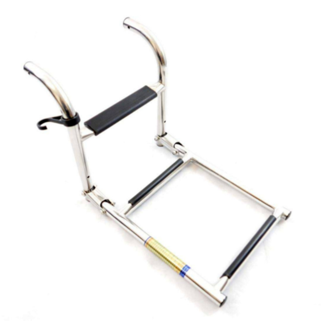 Titan Marine RVS zwemladder - inklapbaar - 3 treden - breedte: 228 mm