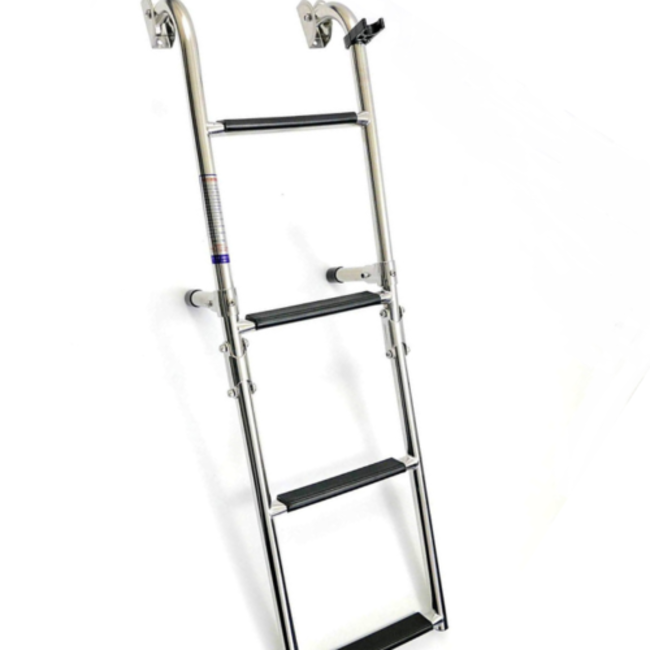 Titan Marine RVS zwemladder - inklapbaar - 4 treden - breedte: 228 mm