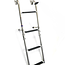 Titan Marine RVS zwemladder - inklapbaar - 4 treden - breedte: 228 mm