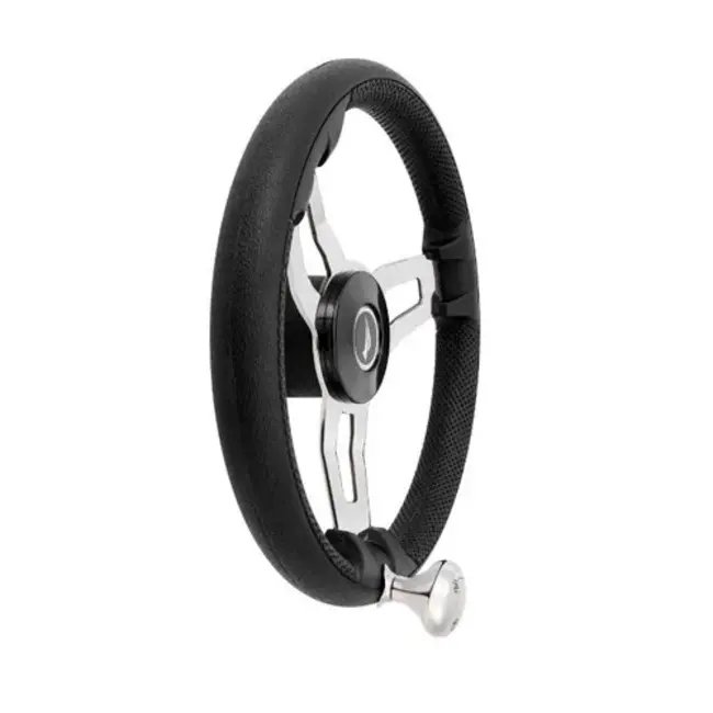 Titan Marine Stuurwiel Pu Foam Sport met knop 35CM