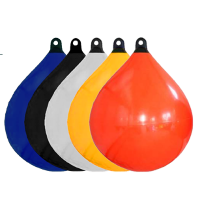 Allpa allpa Solid Head buoy  Ø350  L=480mm  wit met zwarte kop (maat 1)