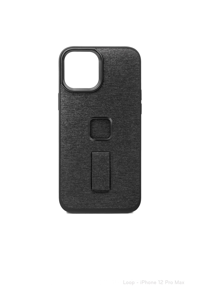 Peak Design Peak Design - Mobile Everyday Loop Case iPhone 12 Pro Max - Charcoal
