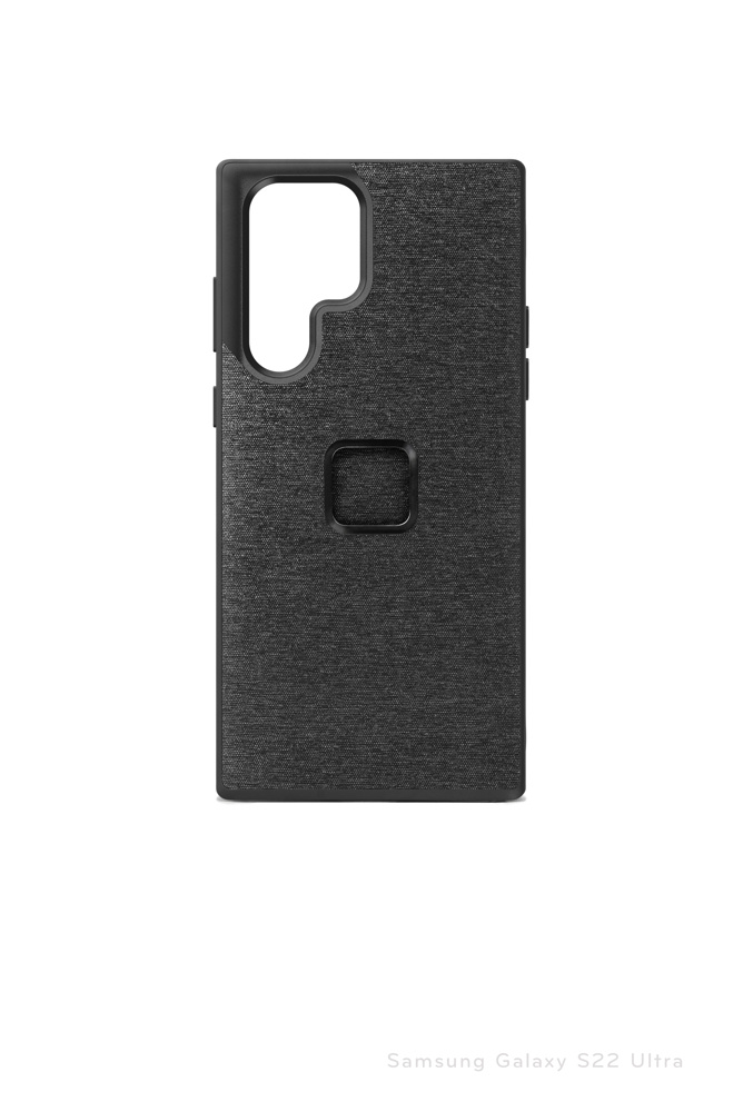 Peak Design Peak Design - Mobile Everyday Fabric Case Samsung Galaxy S22 - Charcoal