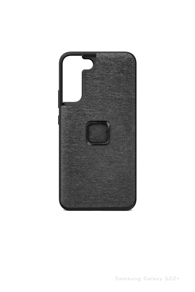 Peak Design Peak Design - Mobile Everyday Fabric Case Samsung Galaxy S22+ - Charcoal