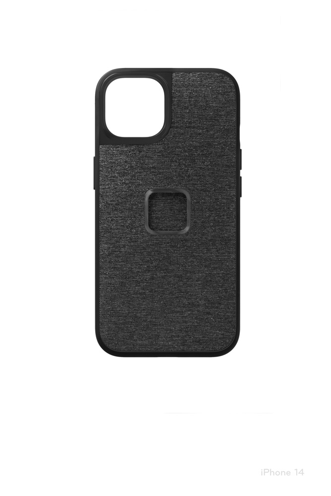 Peak Design Peak Design - Mobile Everyday Fabric Case iPhone 14 - Charcoal