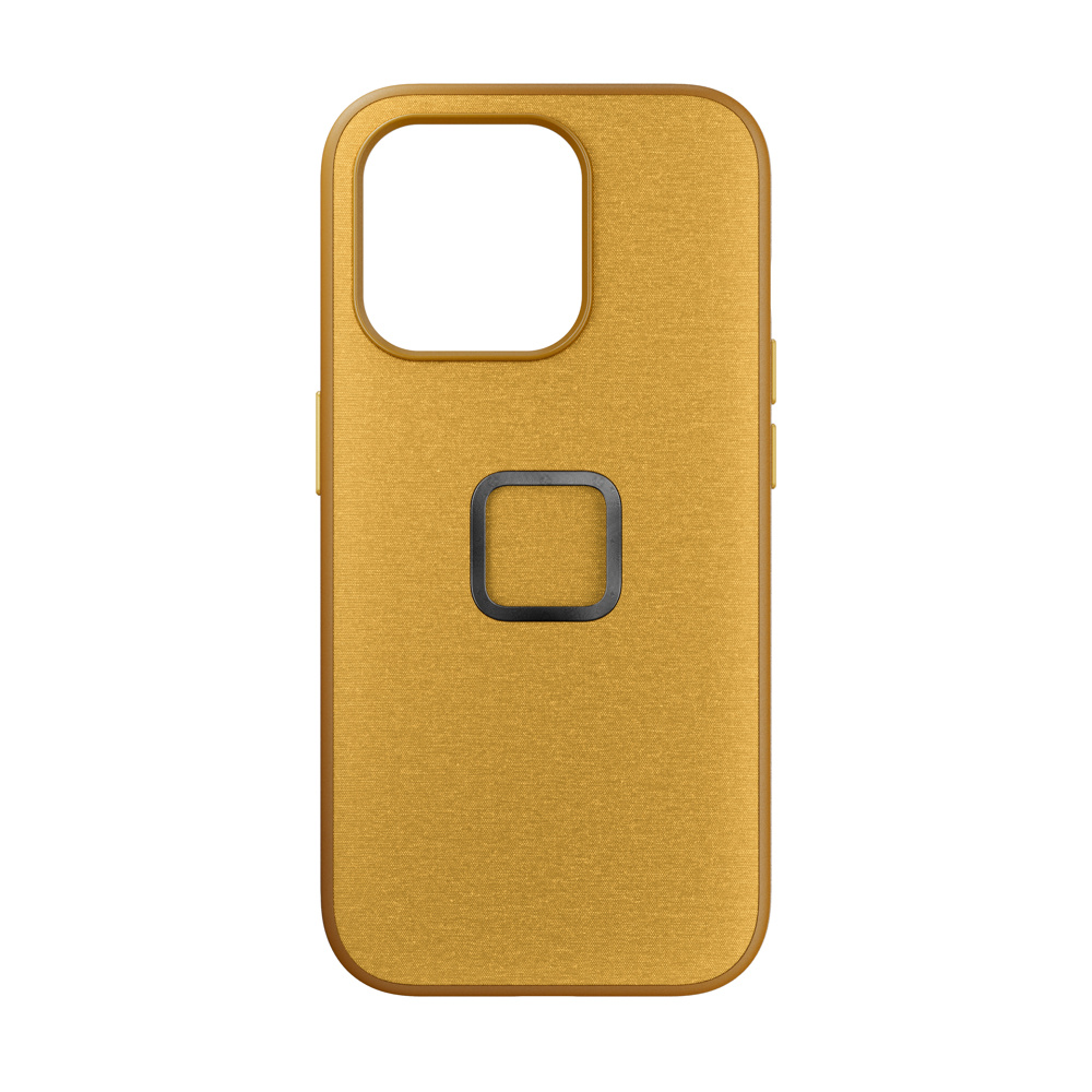 Peak Design - Mobile Everyday Fabric Case Iphone 15 Pro Max V2 Charcoal Sun