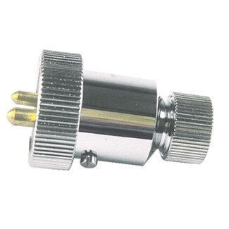 Talamex Stekker verchroomd 3A 3p