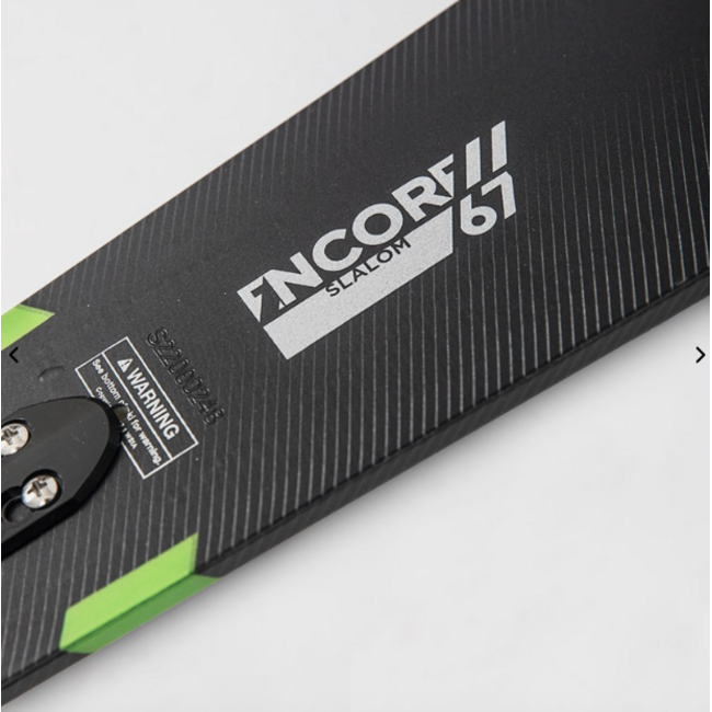 JOBE Encore Slalom Ski 67inch black green