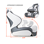 Titan Marine Sport Flip Up Captain Bucket Seat White/Charcoal
