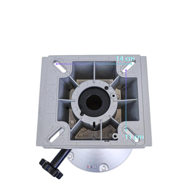 Titan Marine Pedestal de luxe verstelbaar inbouw 33-48 cm