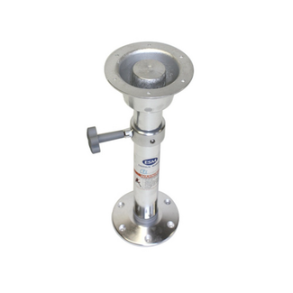 Titan Marine Verstelbare Tafelpoot inclusief vloer- en tafelbase 50-70 cm